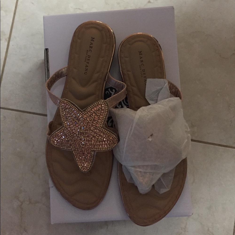 Marc Defang star sandals.